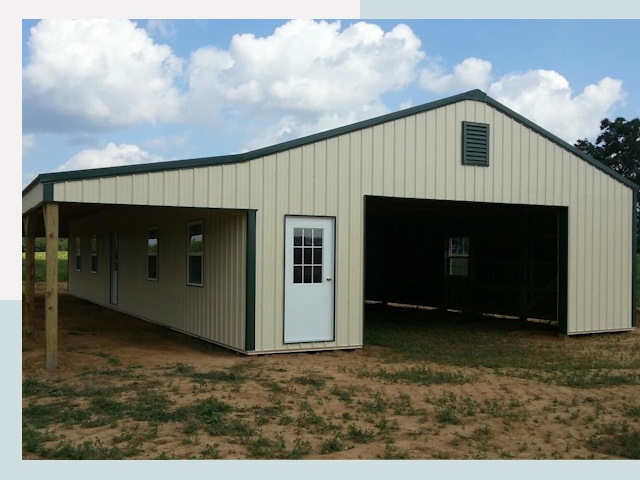 Строительство конюшен в Похвистнево