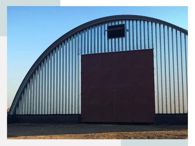 Бескаркасные ангары в Похвистнево