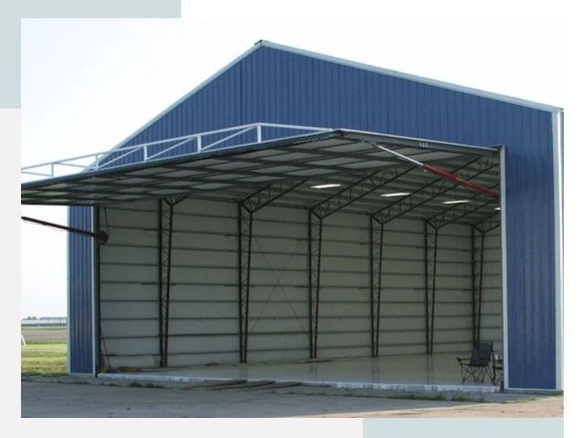 Прямо стенные ангары в Похвистнево