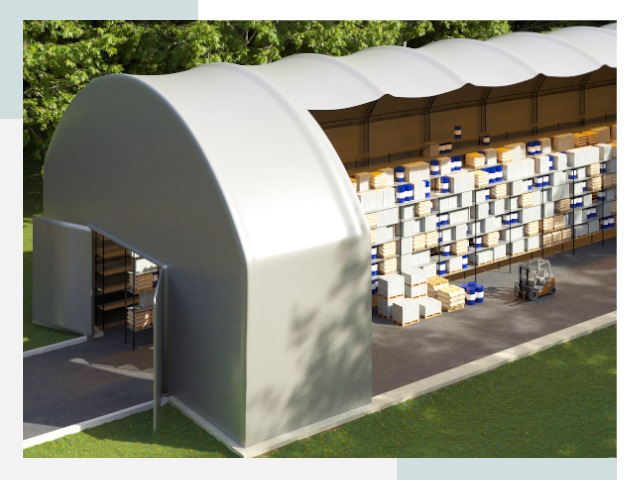 Тентовые ангары в Похвистнево