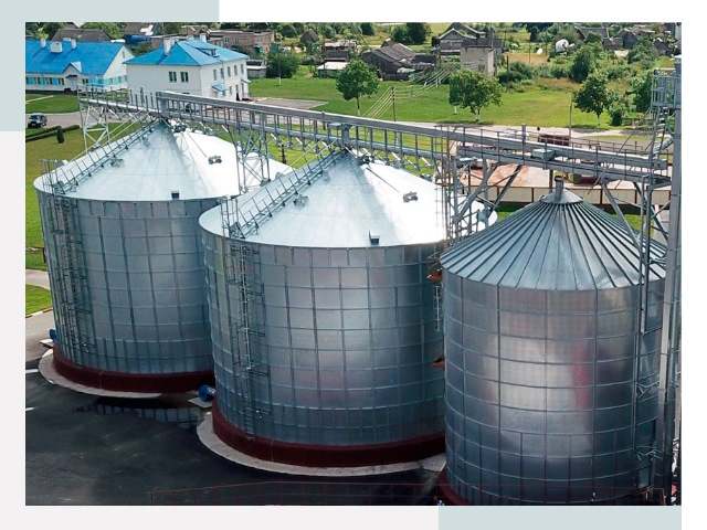 Металлические силосы в Похвистнево