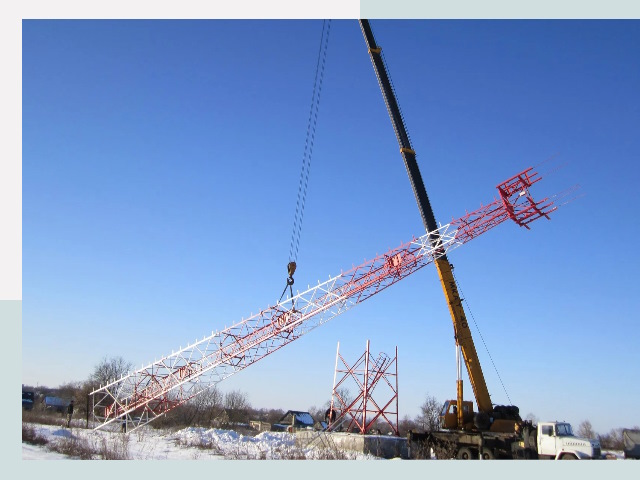 Строительство башен связи в Похвистнево от 615 руб.