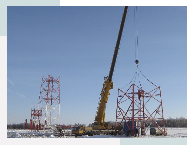 Монтаж вышек связи в Похвистнево