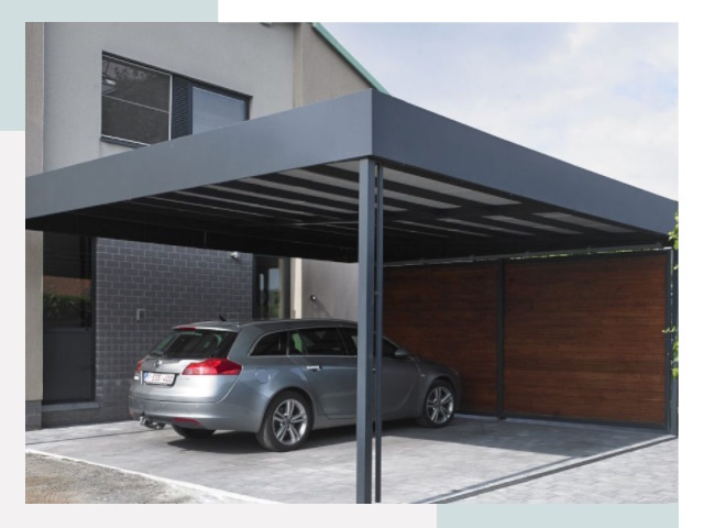 Металлические навесы в Похвистнево