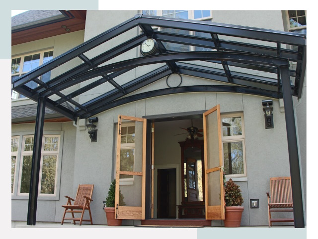 Козырьки металлические в Похвистнево