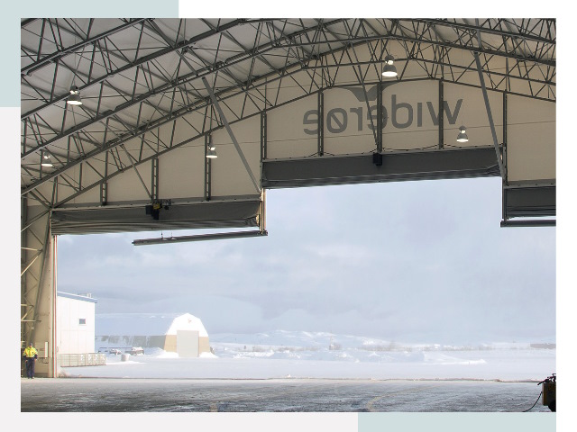 Ворота для ангаров в Похвистнево