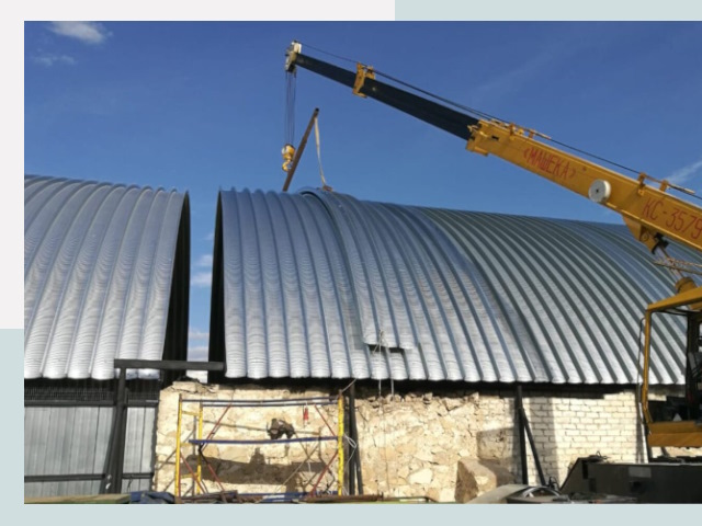 Реконструкция ангаров в Похвистнево от 615 руб.