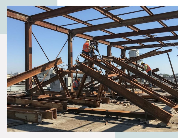 Демонтаж металлоконструкций в Похвистнево от 615 руб.